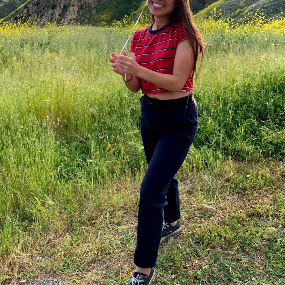 ✨navy brandy pants 🌀